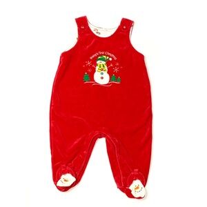 BABY’S FIRST CHRISTMAS ONESIE🎄❤️